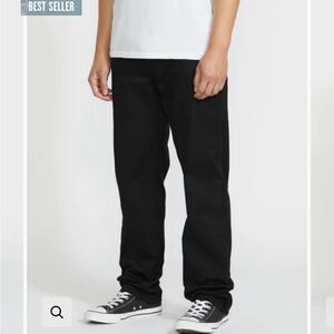 VOLCOM frickin pants size 40x33 Men's Black Jeans
